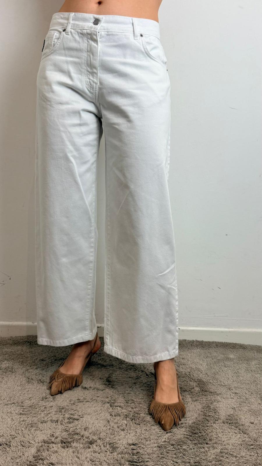 Jeans Bella Ppt - Haveone cod. PLS_Q052  color:bianco