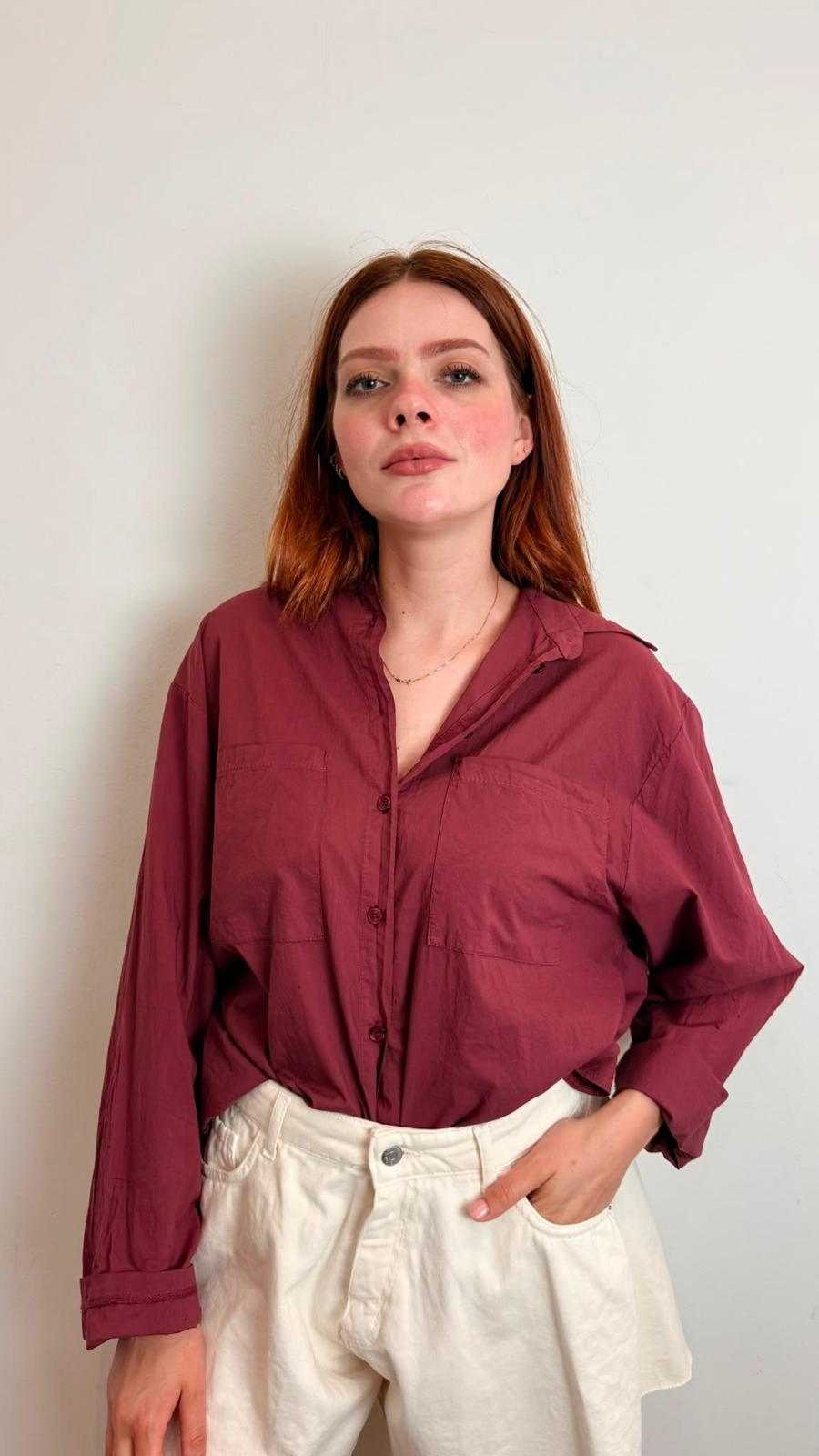 Camicia Con Tasche Davanti - Haveone cod. CFW_Q408  color:india