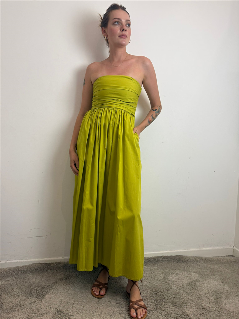 Abito Midi A Fascia - Imperial cod. AFSJLFP  color:lime
