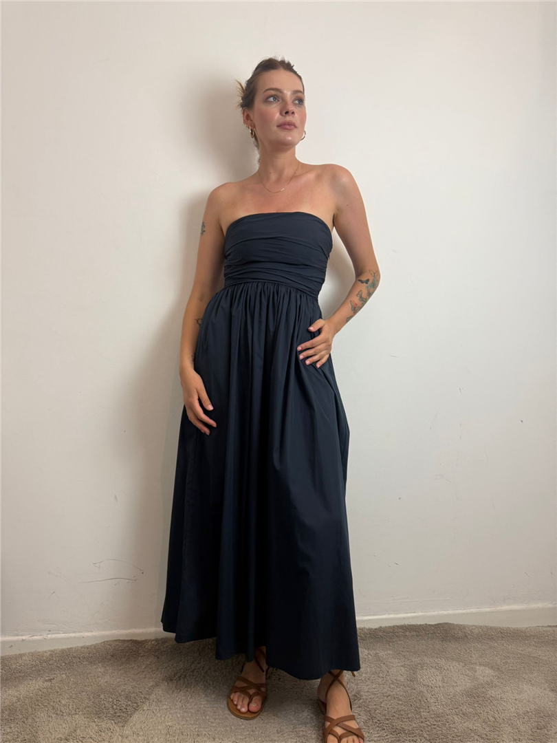 Abito Midi A Fascia - Imperial cod. AFSJLFP  color:blu
