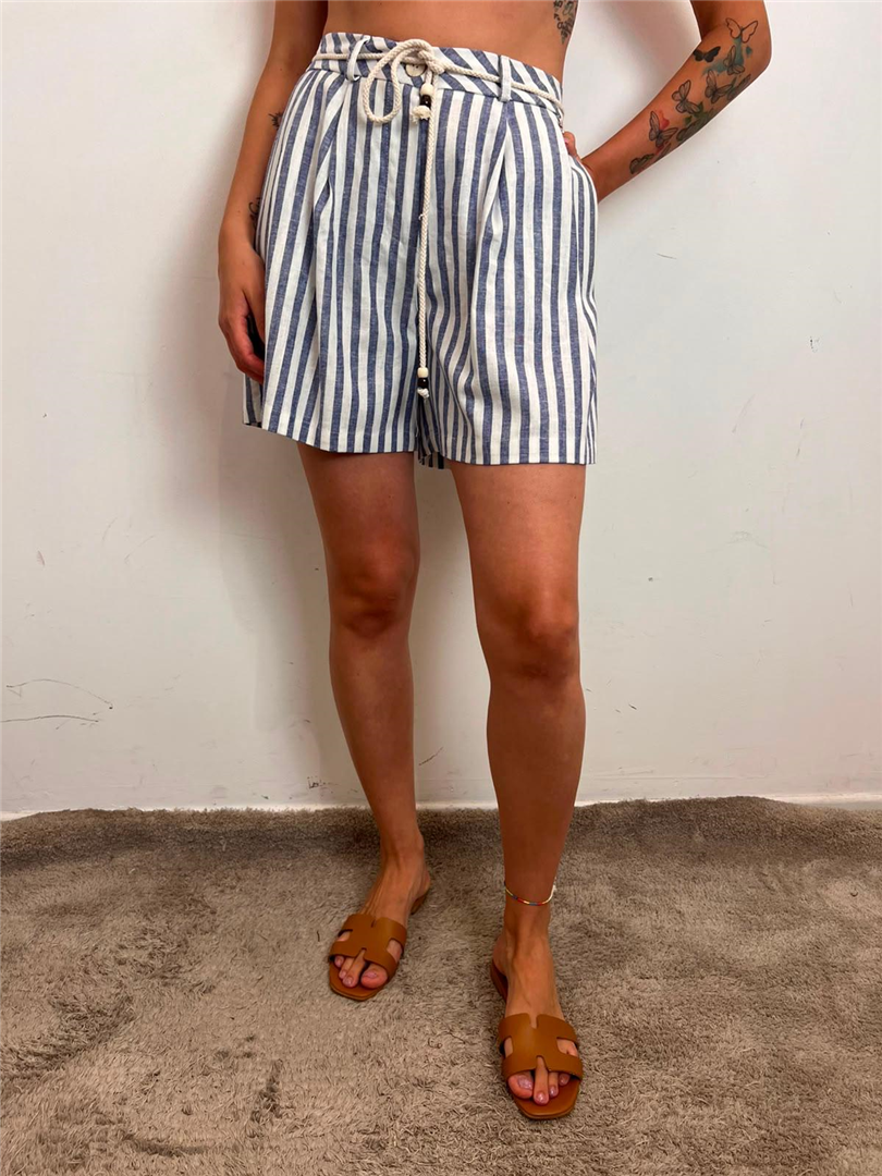 Shorts A Righe - Souvenir cod. S39M1961  color:blu