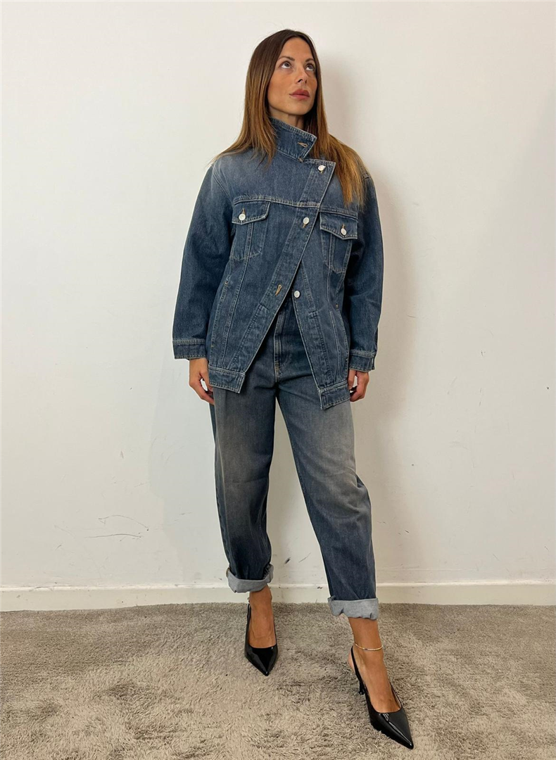 Giacca Denim Willa - Vicolo cod. DAC5109  color:denim blu