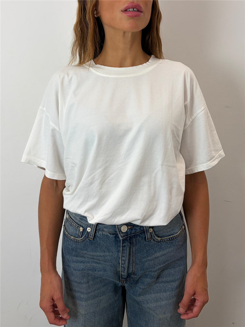 Maglia Scatola M/corta Paricollo - Haveone cod. MJS_R124  color:tortora