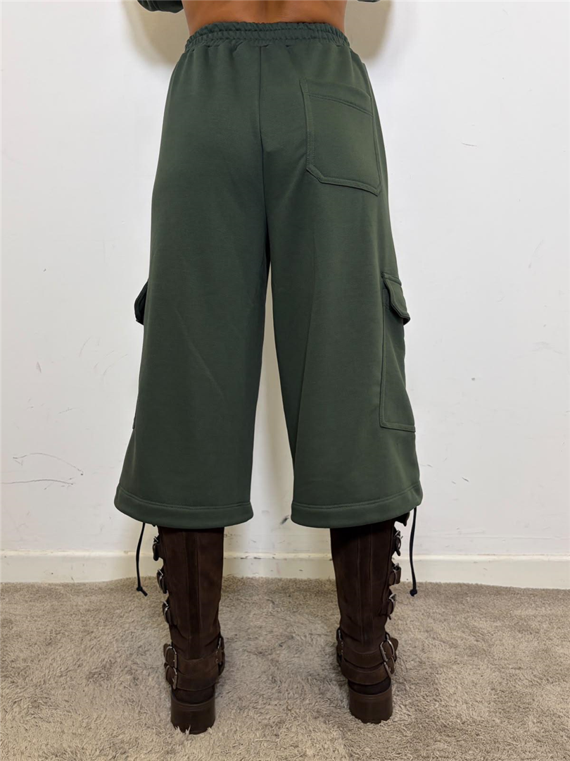 Bermuda Cargo Garzato - Sportive cod. TAC1220  color:army