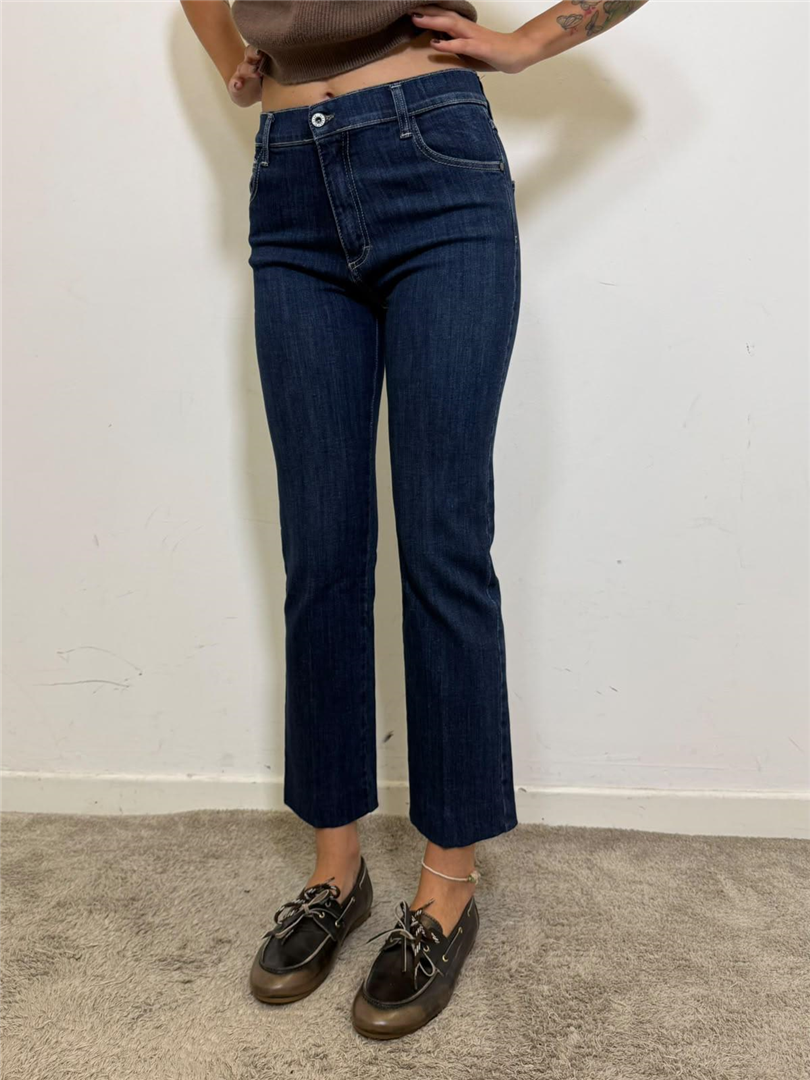 Jeans Slim Fit Vita Media - Please cod. P3Q7DCOC62  color:blu denim