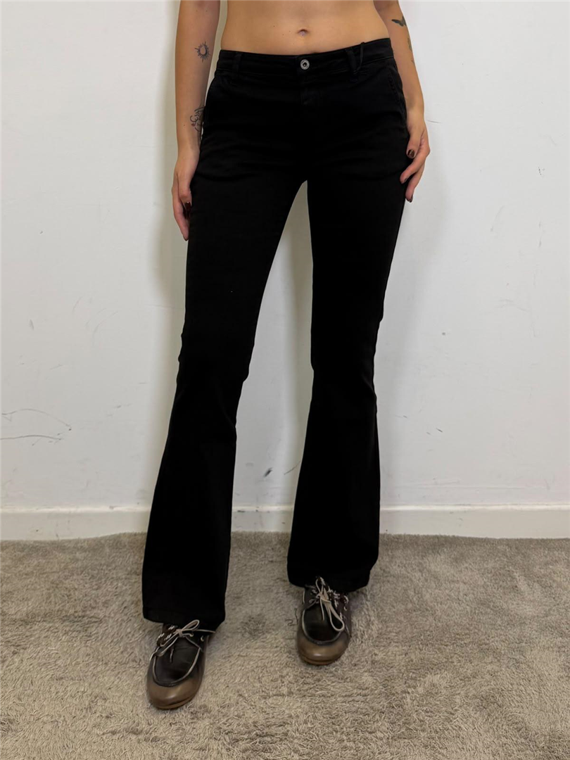 Jeans A Zampa - Please cod. P3RCECBCCC  color:nero