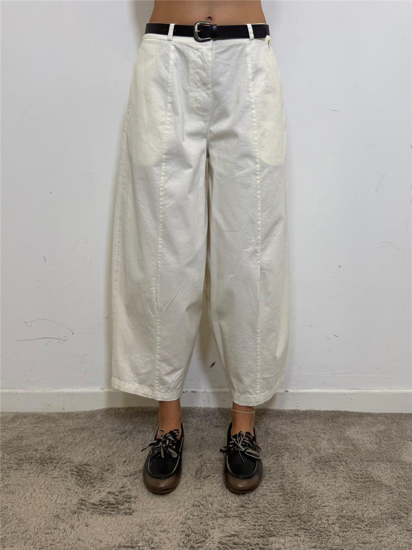 Pantalone Baloon Con Cintura - Philia Loft cod. R03L0109  color:cammello