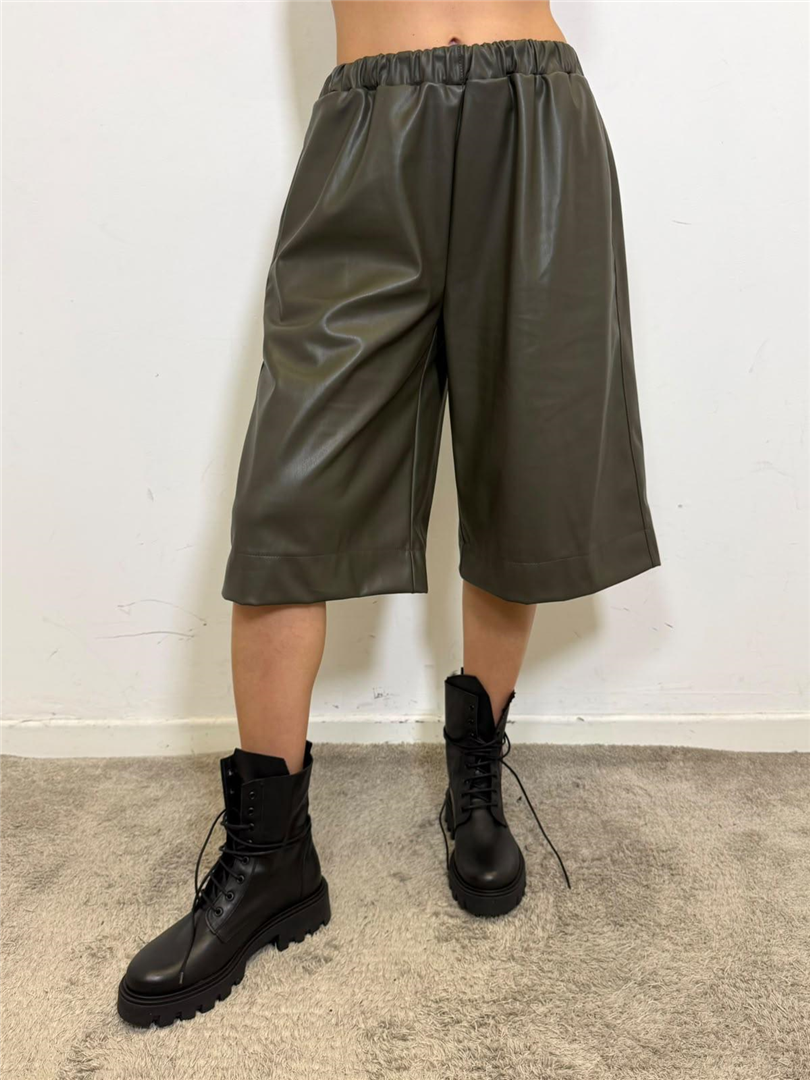 Bermuda Ecopelle - Haveone cod. PVS_R278  color:militare