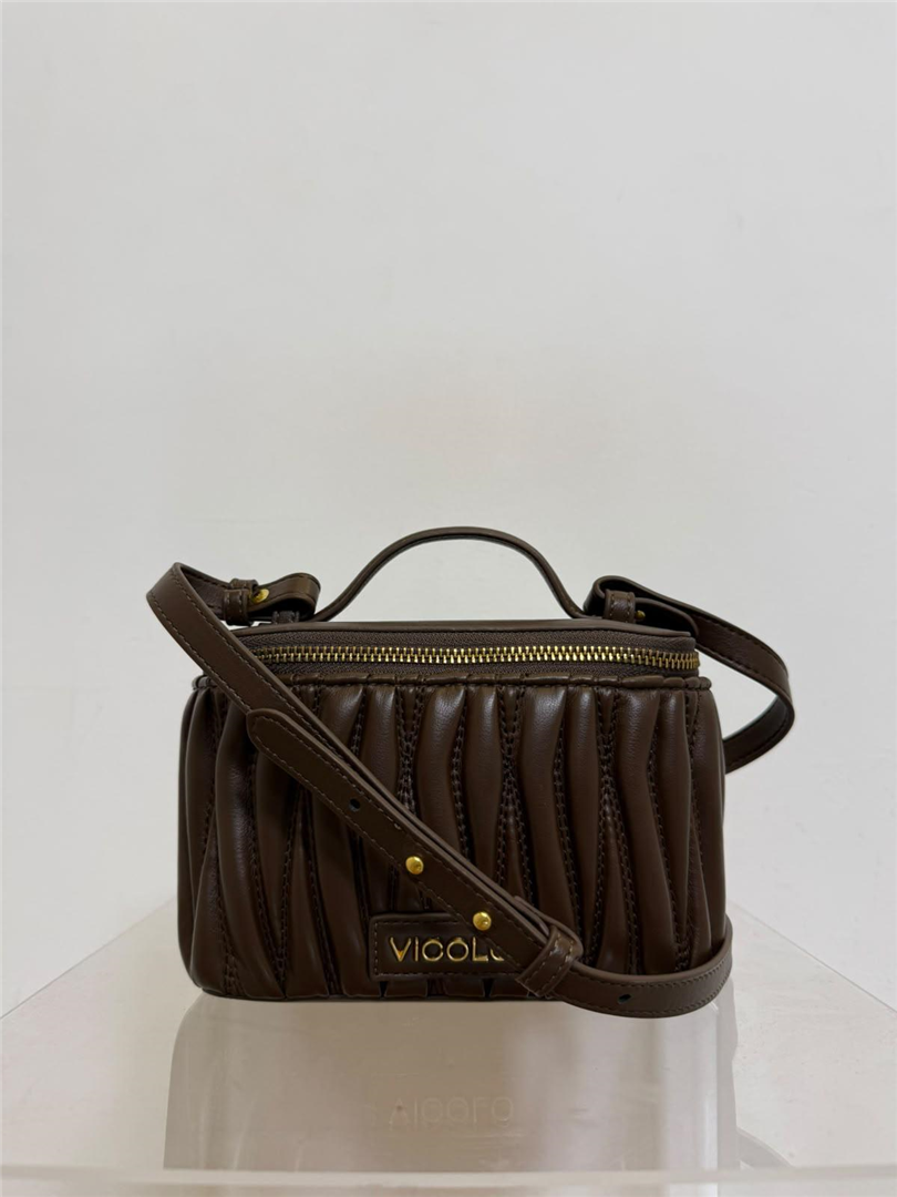 Borsa Charlotte Bag - Vicolo cod. XAC0053  color:moka
