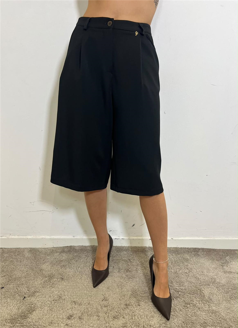 Bermuda Con Pinces - Philia Loft cod. A03N0399  color:moro