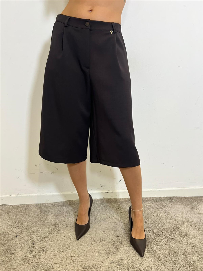 Bermuda Con Pinces - Philia Loft cod. A03N0399  color:nero