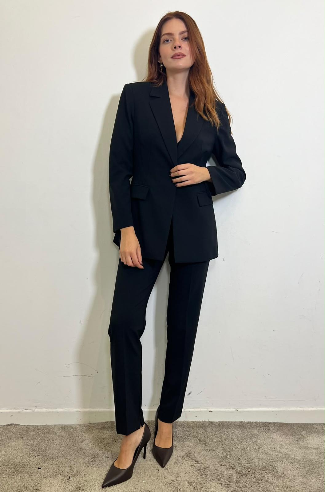 Completo Giacca E Pantalone Dritto - Souvenir cod. W40S0331  color:nero