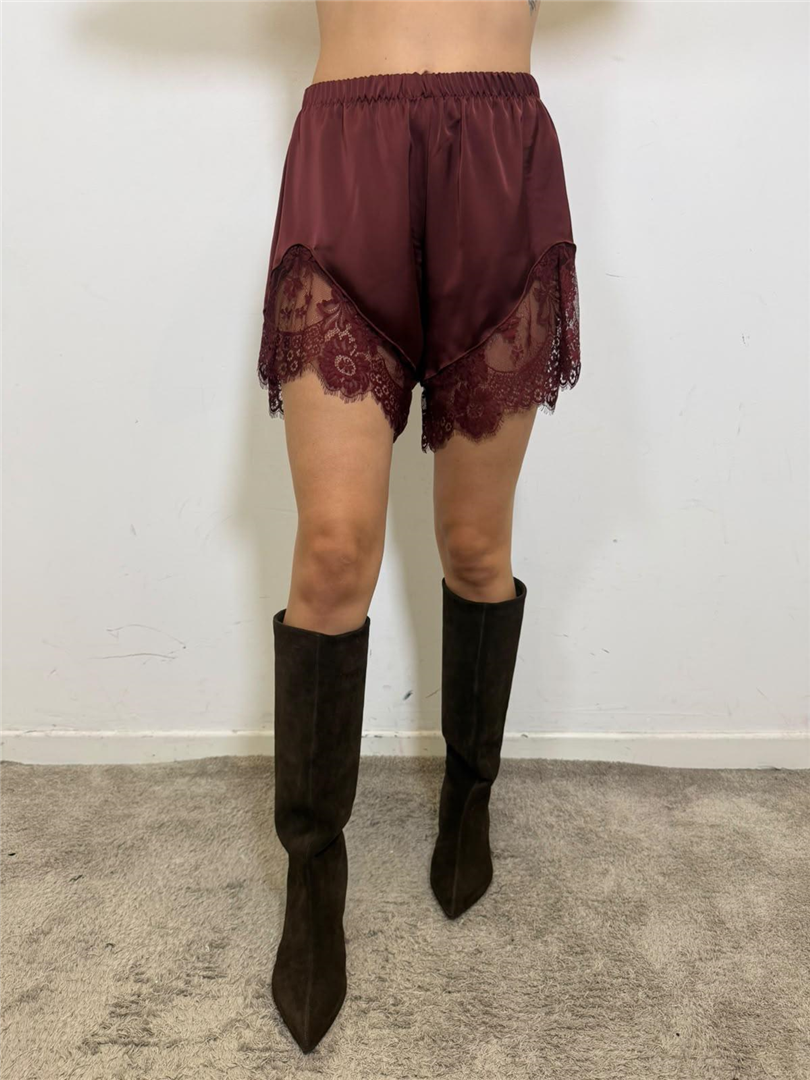Shorts Raso Pizzo - Haveone cod. PVS_R277  color:coccio
