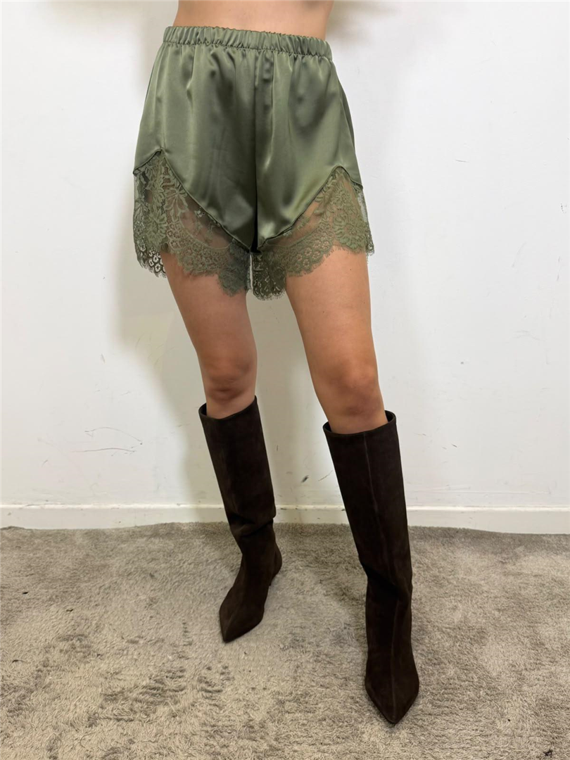 Shorts Raso Pizzo - Haveone cod. PVS_R277  color:militare