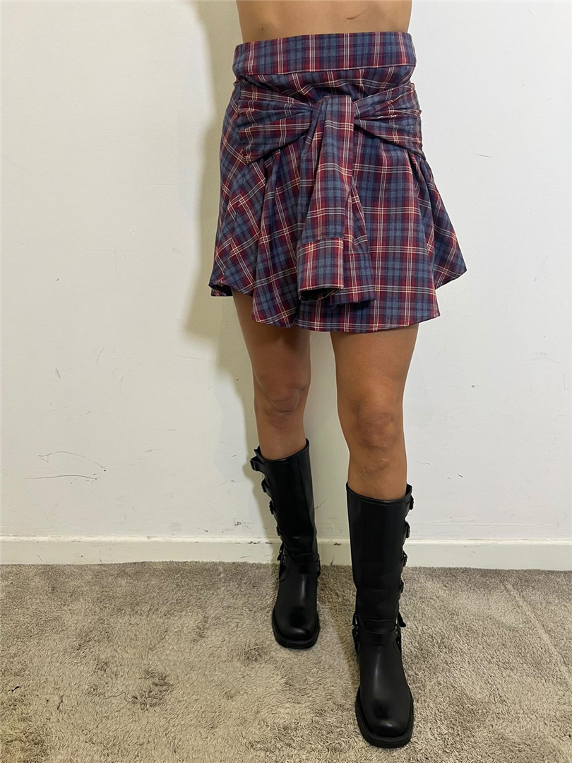 Mini Con Maniche Finte - Haveone cod. GMA_R084  color:bordeaux