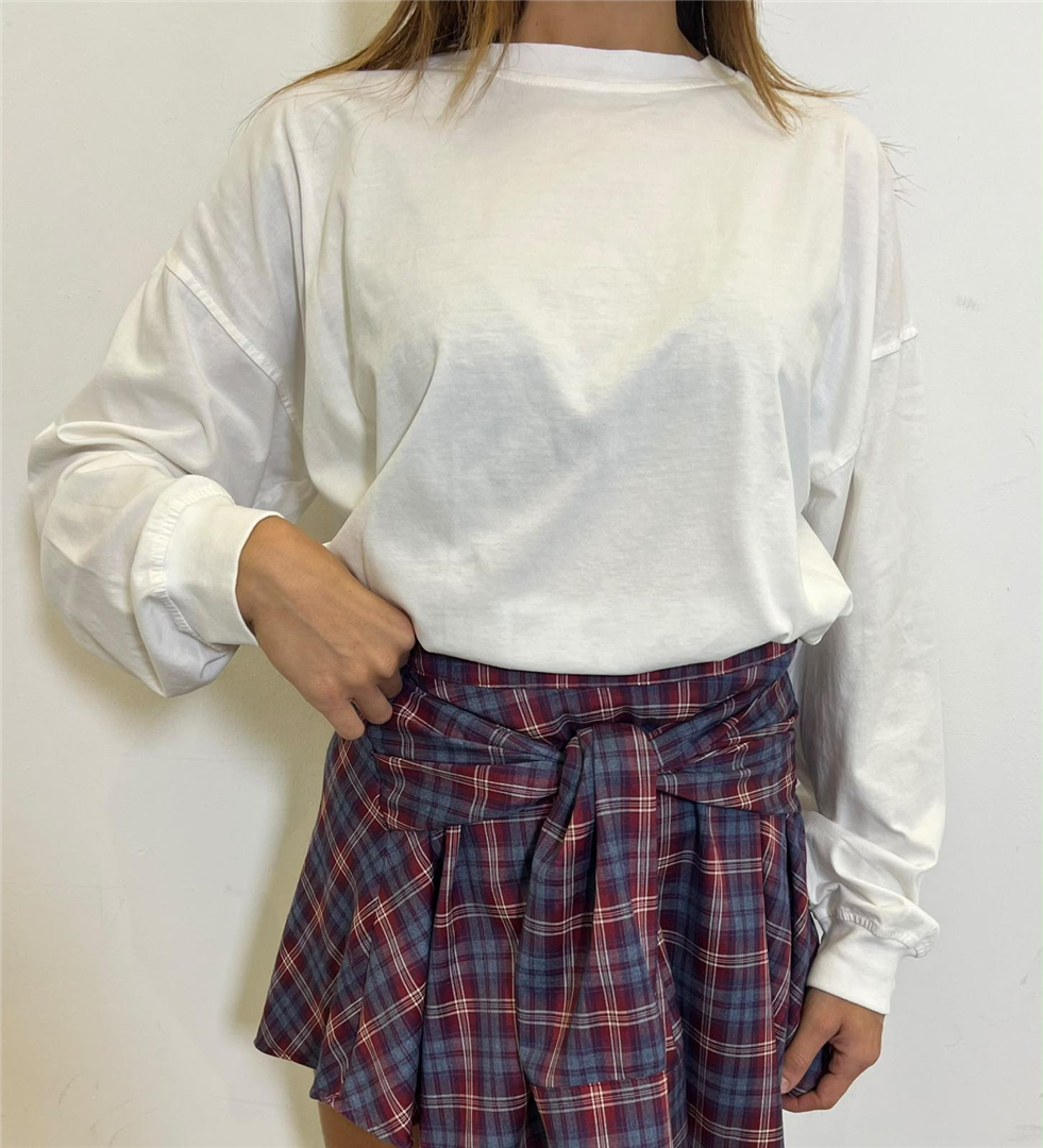 Tshirt Girocollo Manica Lunga - Vicolo cod. UAC0179  color:naturale