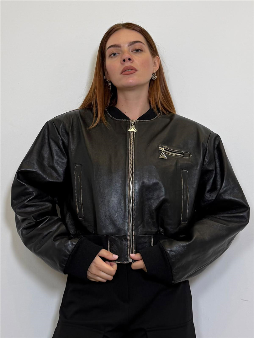 Bomber Vintage - Silence Limited cod. GBP01  color:nero