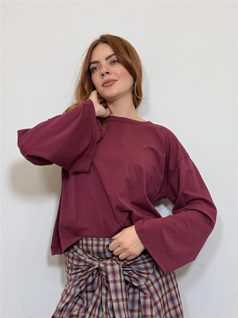 Maglia Manica A Trapezio - Haveone cod. MXT_R200  color:moro