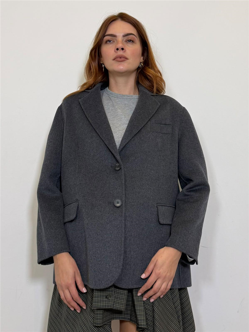 Giacca Over Hand Made - Vicolo cod. TAC0005  color:antracite melange