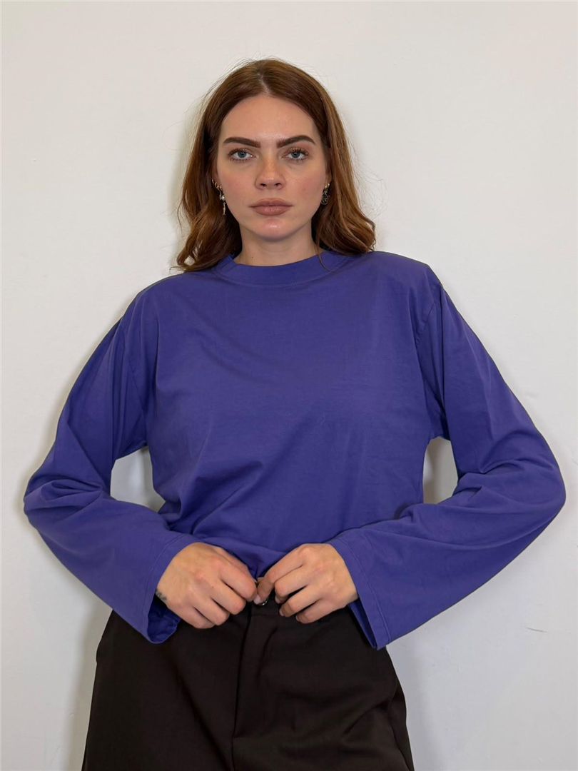 T Shirt M/trapezio Con Spalline - Haveone cod. TXT_R044  color:viola