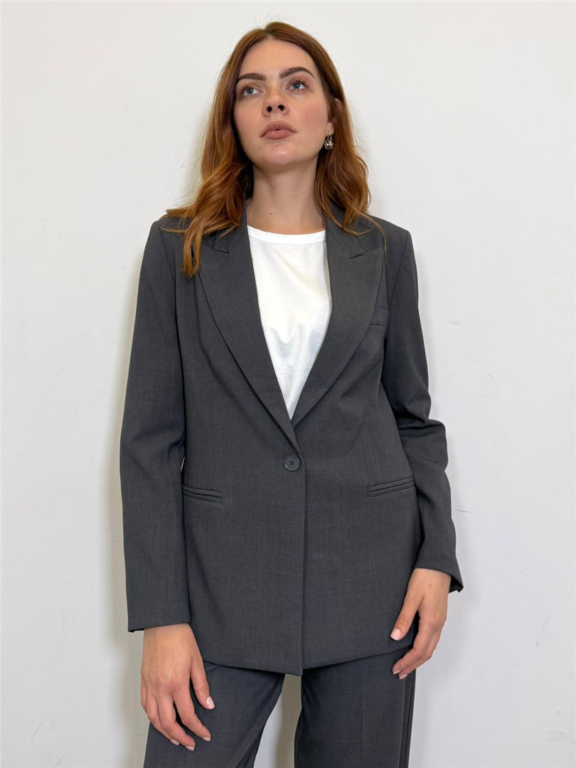 Blazer Regular - Vicolo cod. TAC0419  color:antracite melange