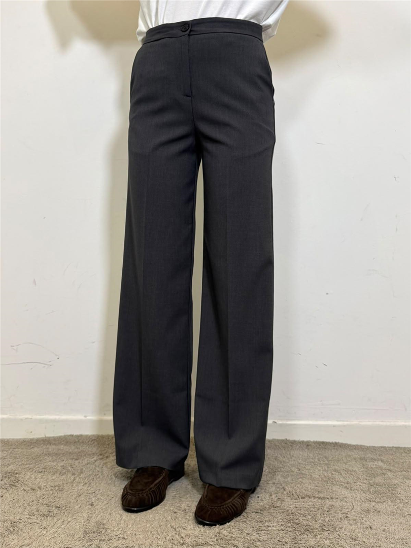 Pantalone Palazzo - Vicolo cod. TAC0420  color:antracite melange