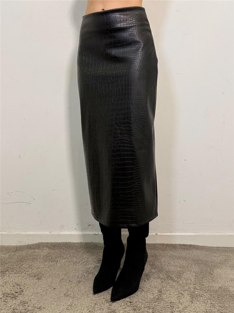 Longuette Ecopelle - Haveone cod. GVS_R065  color:nero