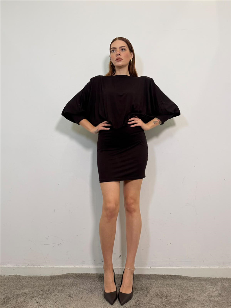 Abito Corto Con Spalline - Philia Loft cod. V03S0880  color:nero