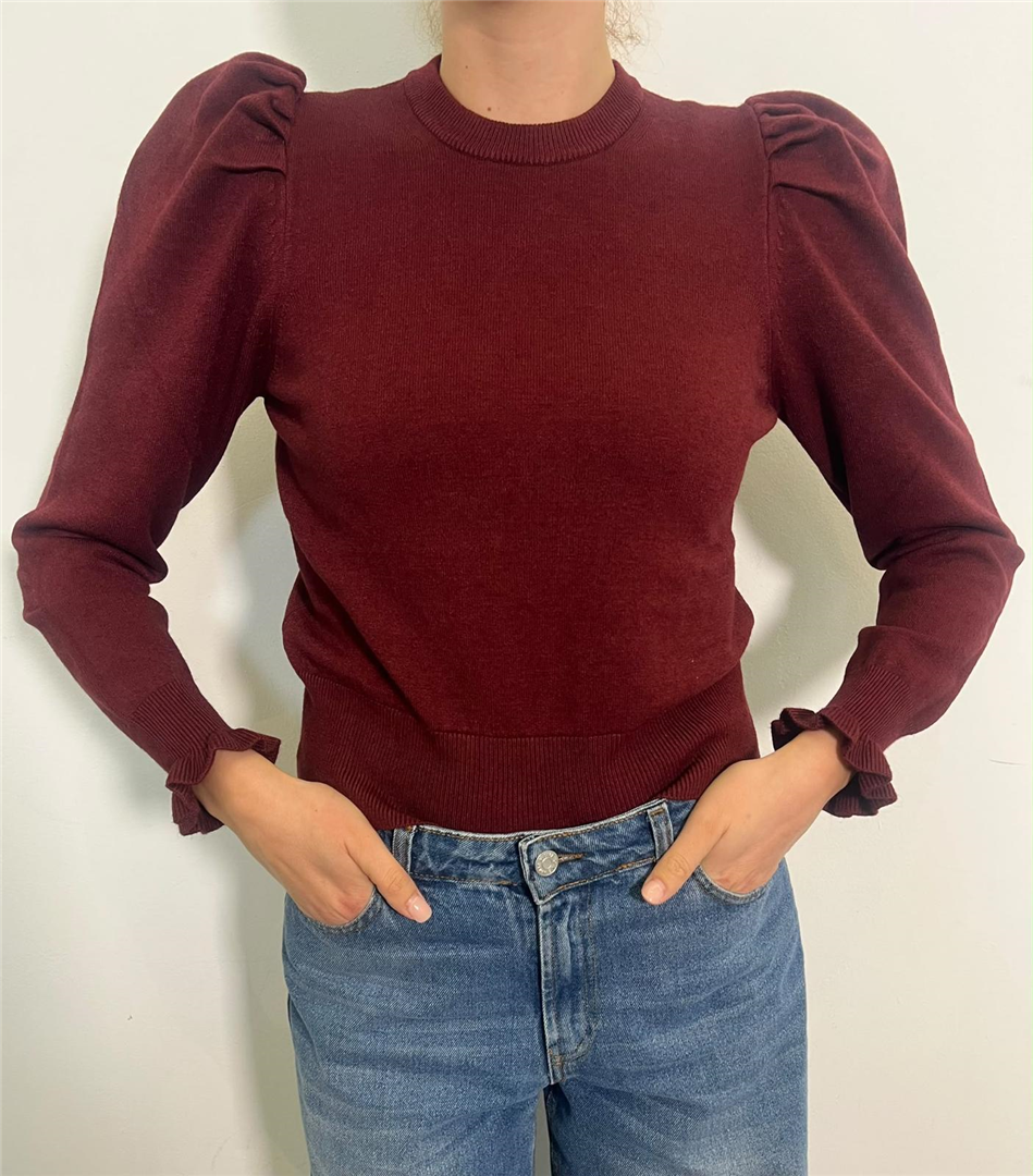 Maglia Maniche Lunghe - Haveone cod. MNC_P480  color:bordeaux