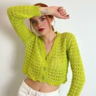 0 9190000061826 JNC_L068 haveone-giacchina crop scollo v crochet